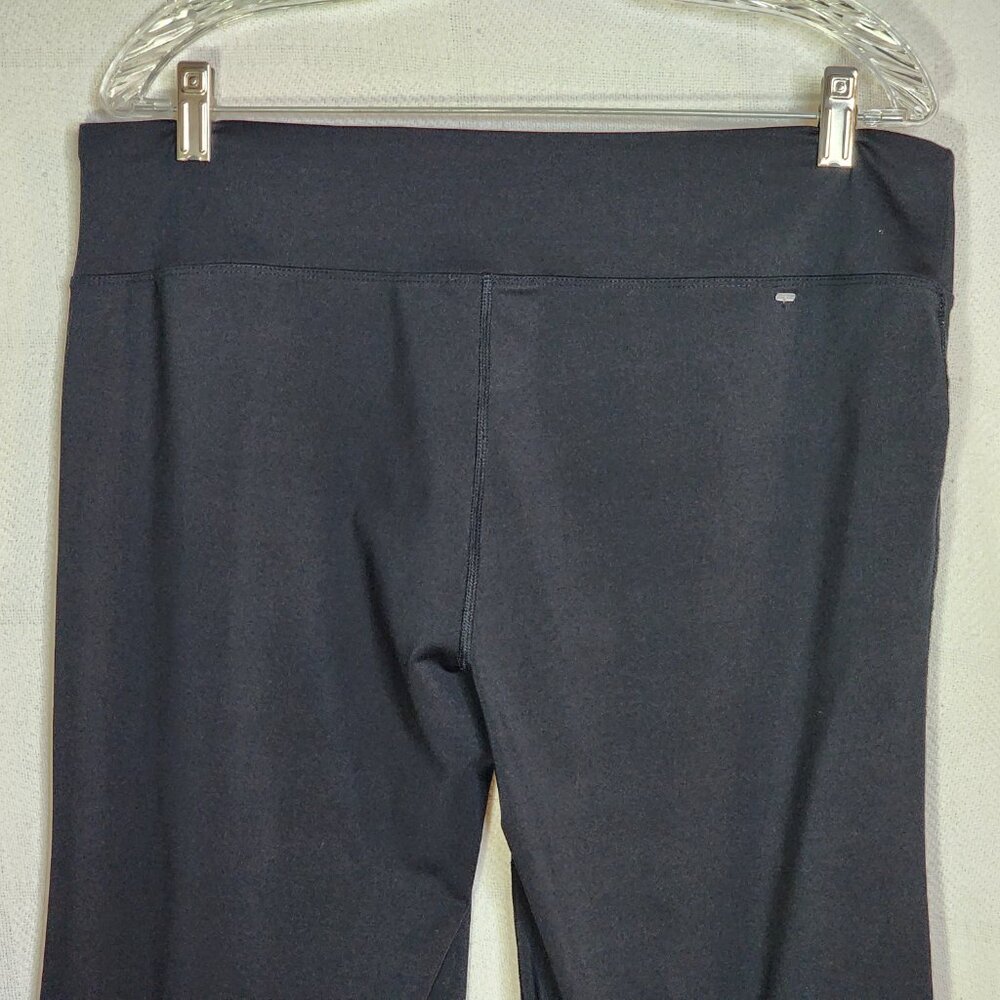 Sport-Tek Ladies NRG Polyester Spandex Black Wide Leg Stretch Fitness Pant Sz XL - Picture 12 of 16